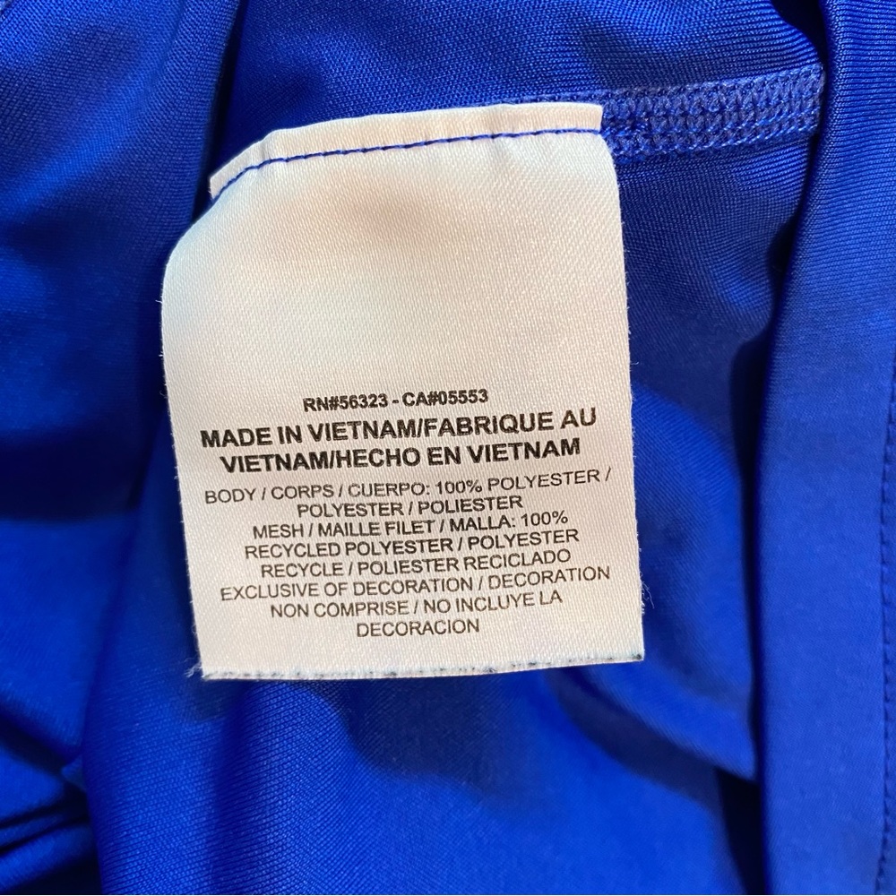 Nike DRI-FIT Men's‎ Short Sleeve Shirt XXL Blue - Picture 6 of 7